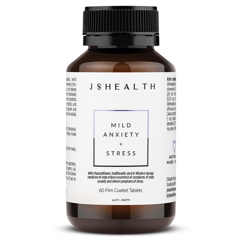 JSHEALTH 抗焦虑+抗压力配方 60 片