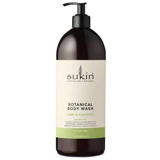 Sukin 植物沐浴露（青柠椰子味）1 升装