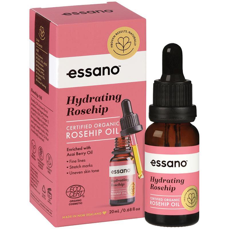 Essano Rosehip 有机认证玫瑰果油 20ml 