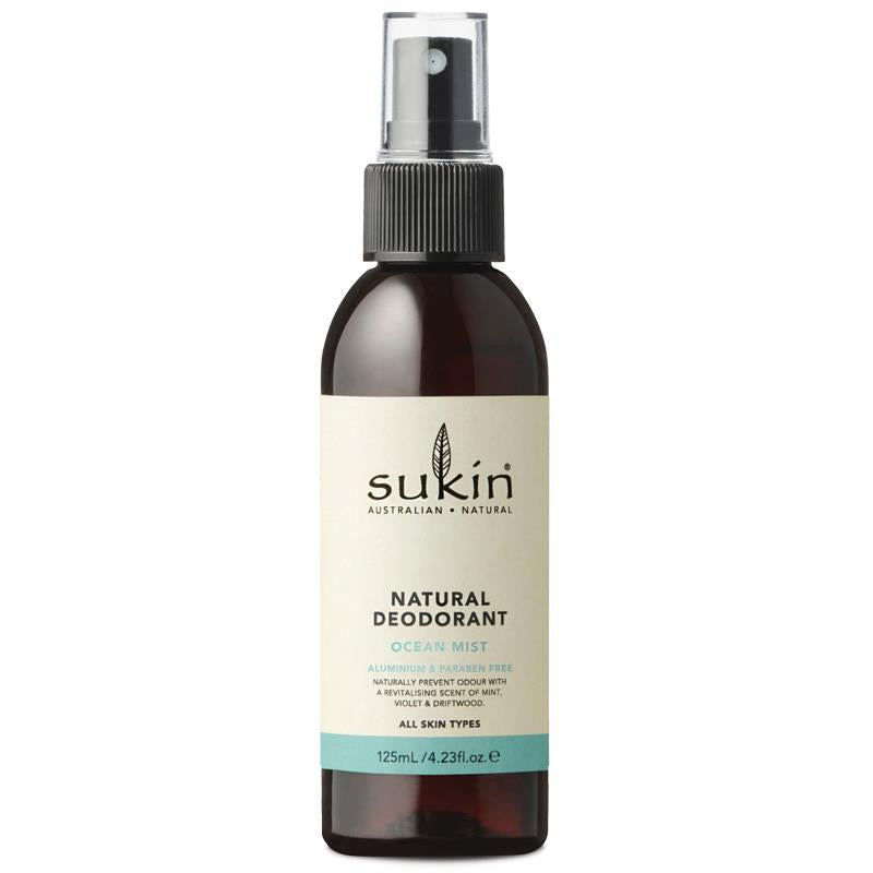 Xịt khử mùi thiên nhiên Sukin Ocean Mist 125ml 