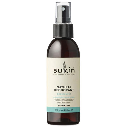 Sukin 天然除臭剂海洋喷雾 125ml 