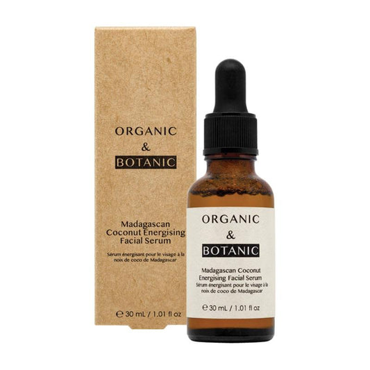 Huyết thanh dưỡng da mặt hữu cơ và thực vật Madagasca Coconut Energising Facial Serum 30ml 