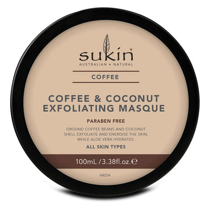 Sukin 咖啡椰子去角质面膜 100ml 