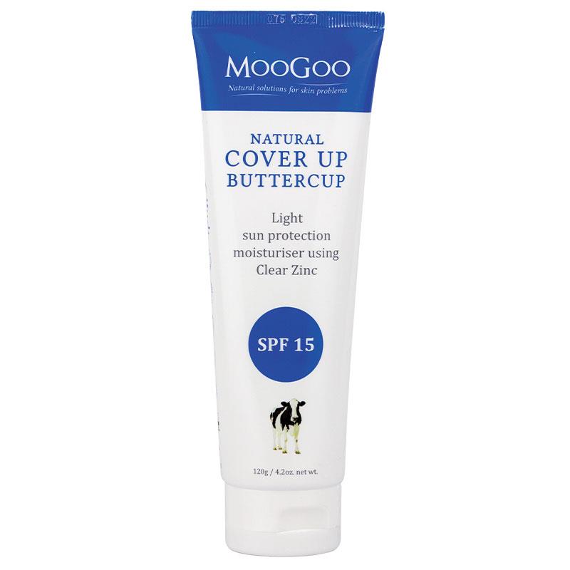 MooGoo Natural Cover Up Buttercup Moisturiser SPF 15 120g