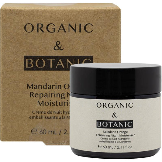 Kem dưỡng ẩm phục hồi da ban đêm Organic &amp; Botanic Mandarin Orange 50ml
