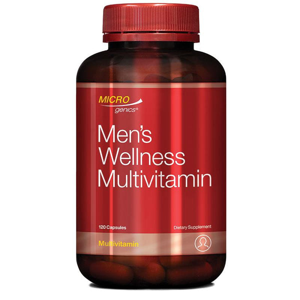 Microgenics Mens Wellness Multivitamin 120 Capsules – Pill Plus Australia