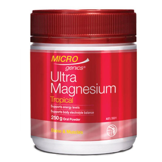 Bột Microgenics Ultra Magnesium Tropical 250g 