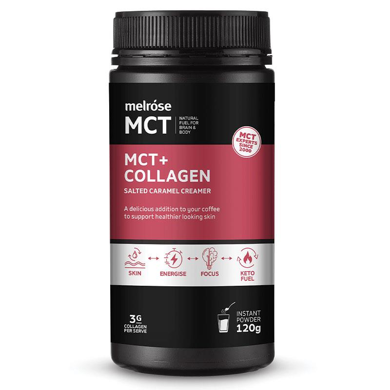 Bột Melrose MCT + Collagen 120g 