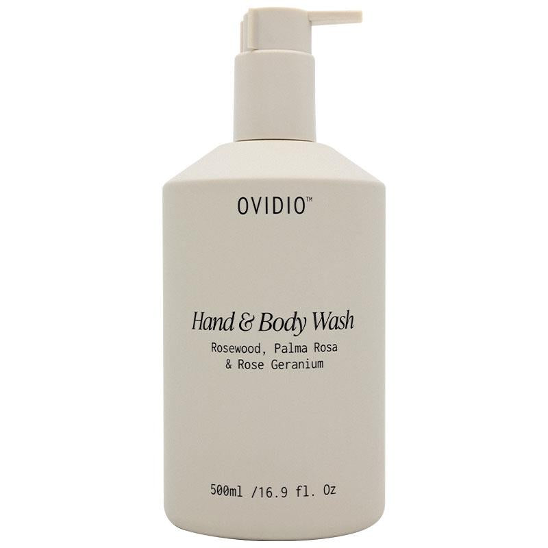 Ovidio Hand & Body Wash Rosewood Palma Rosa & Rose Geranium 500ml