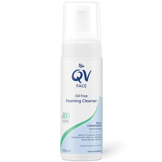 Sữa rửa mặt tạo bọt không dầu Ego QV 150ml 
