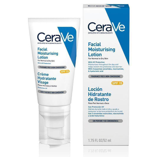 Sữa dưỡng ẩm cho da mặt CeraVe SPF 15 52ml 