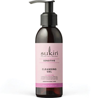Sukin 敏感肌肤清洁凝胶 125ml 泵头
