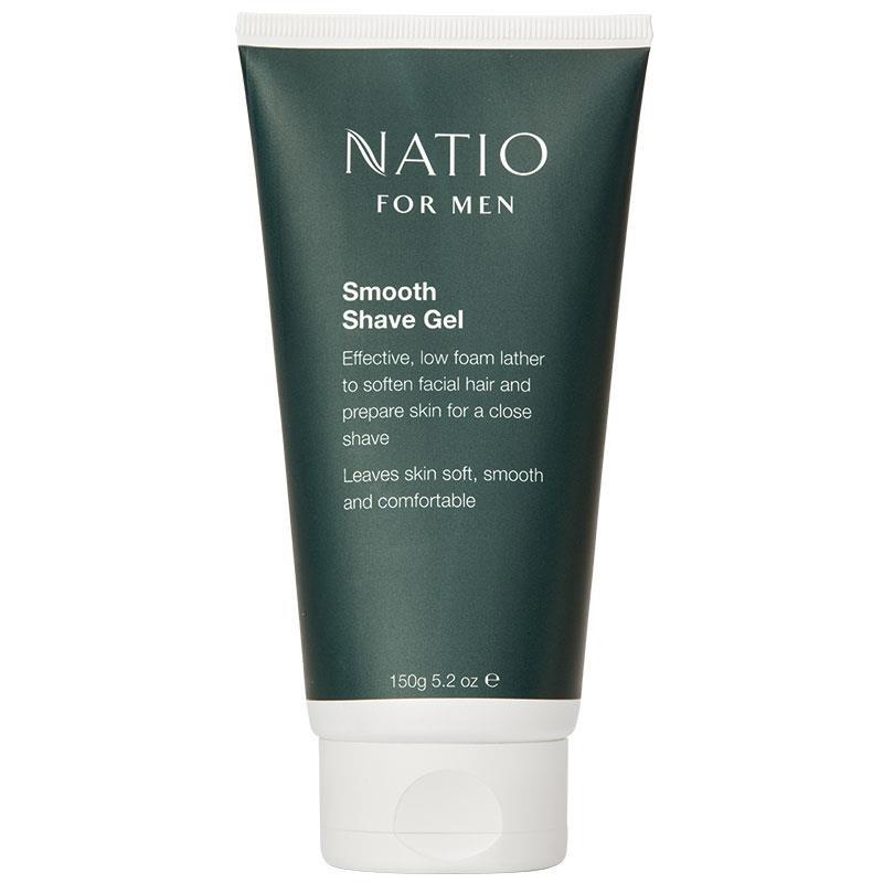 Natio Men's Smooth Shave Gel 150g