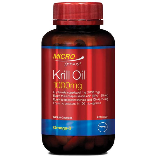 Dầu nhuyễn thể Microgenics 1000mg 60 viên nang 