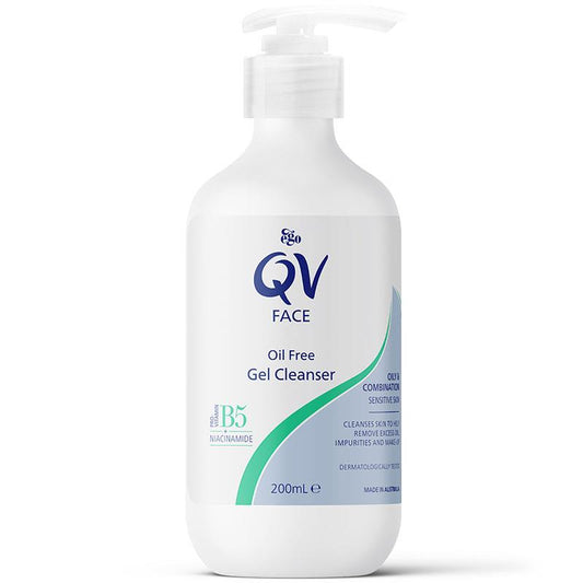 Sữa rửa mặt dạng gel không chứa dầu Ego QV 200ml 