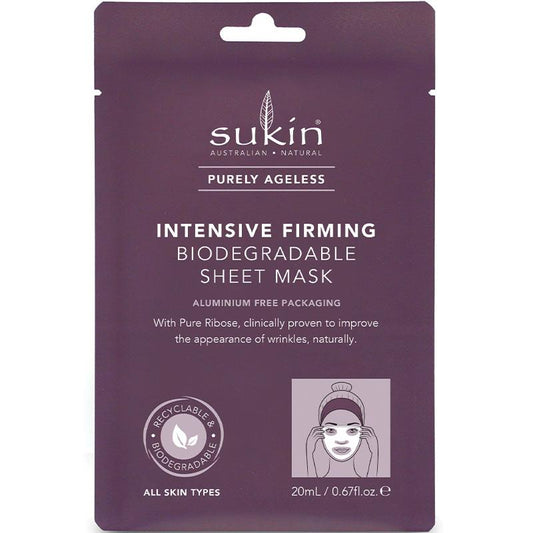 Sukin Purely Ageless Intensive Firming Sheet Mask Sachet