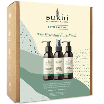 Sukin Signature Essential 3 步骤面部护理礼盒
