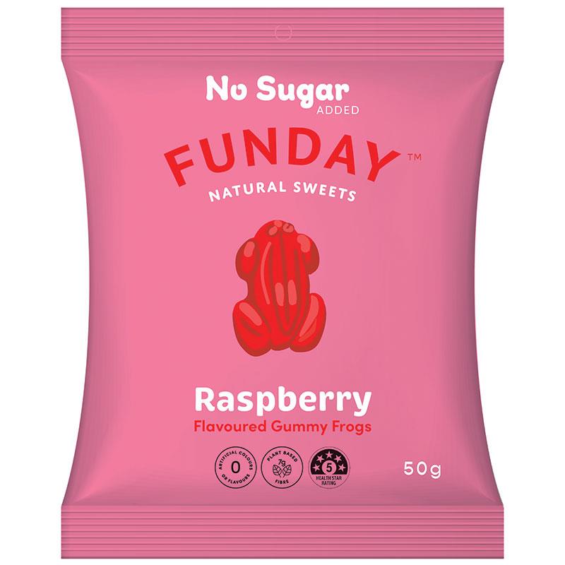 Kẹo dẻo hương mâm xôi Funday 50g 