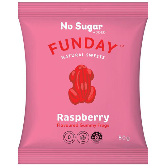 Kẹo dẻo hương mâm xôi Funday 50g 