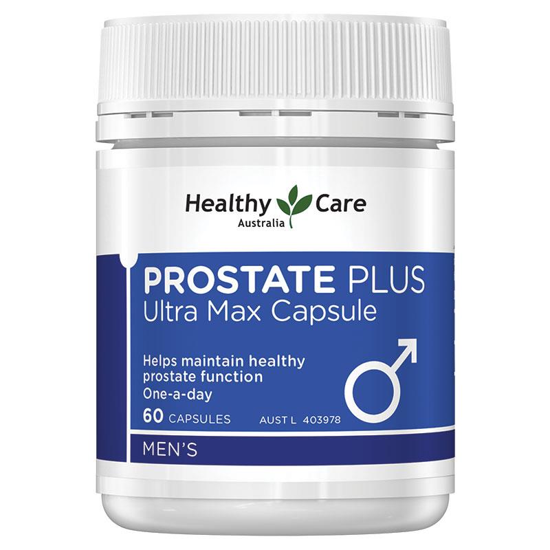 Health Plus Prostate Support Healthy Care Prostate Plus Ultramax 60 Capsules – Pill Plus Australia