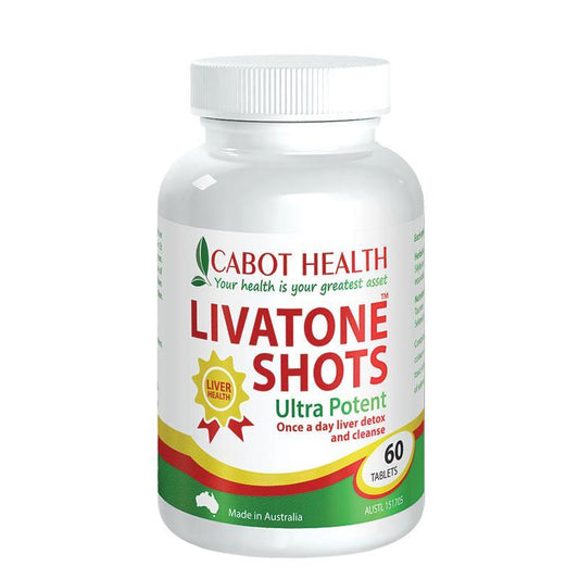 Cabot Health Livatone Shots 60 viên 