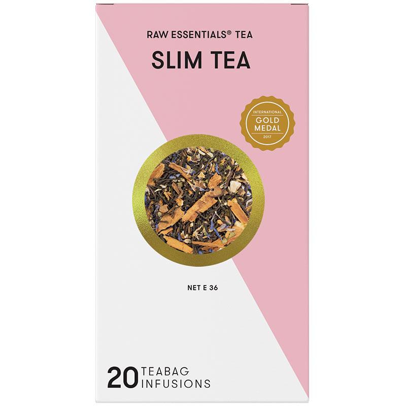Trà giảm cân Raw Essentials Tea Slim Infusions 20 túi lọc 