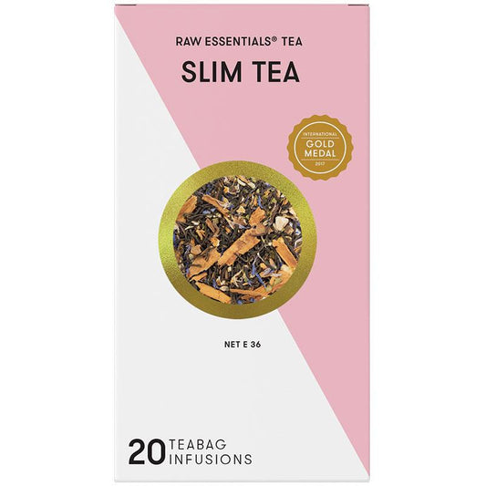 Trà giảm cân Raw Essentials Tea Slim Infusions 20 túi lọc 