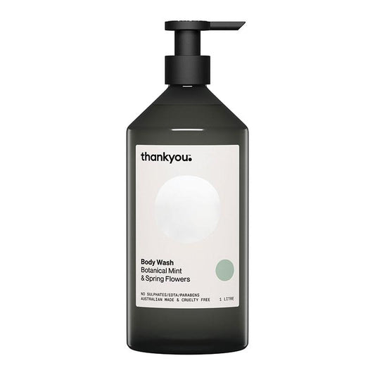 Thankyou Body Wash Botanical Mint & Spring Flowers 1L