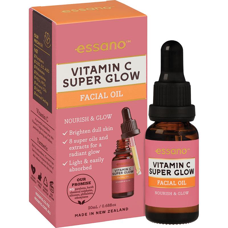 Dầu dưỡng da mặt Vitamin C Essano 20ml 