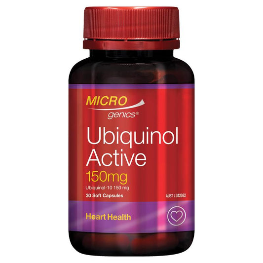 Microgenics Ubiquinol Active 150mg 30 viên nang mềm