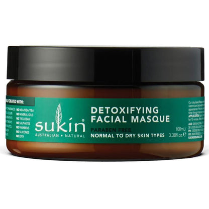 Sukin 超级绿色排毒面膜 100ml 