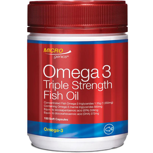 Dầu cá Microgenics Omega 3 Triple Strength 150 viên nang 