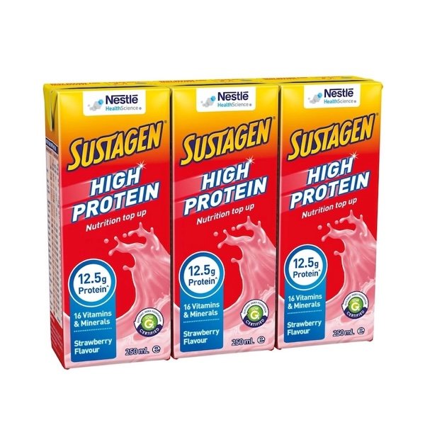 Sustagen Ready To Drink Strawberry 250mL