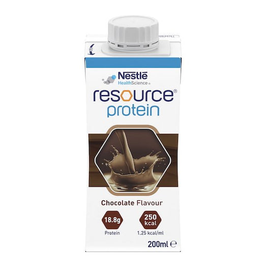 Resource Protein Tetra Screw Top Chocolate 200mL