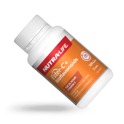 Nutra-Life 酯化维生素C + 生物类黄酮 100片