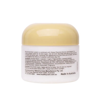 Healthy Care Lanolin with Sheep Placenta 100g