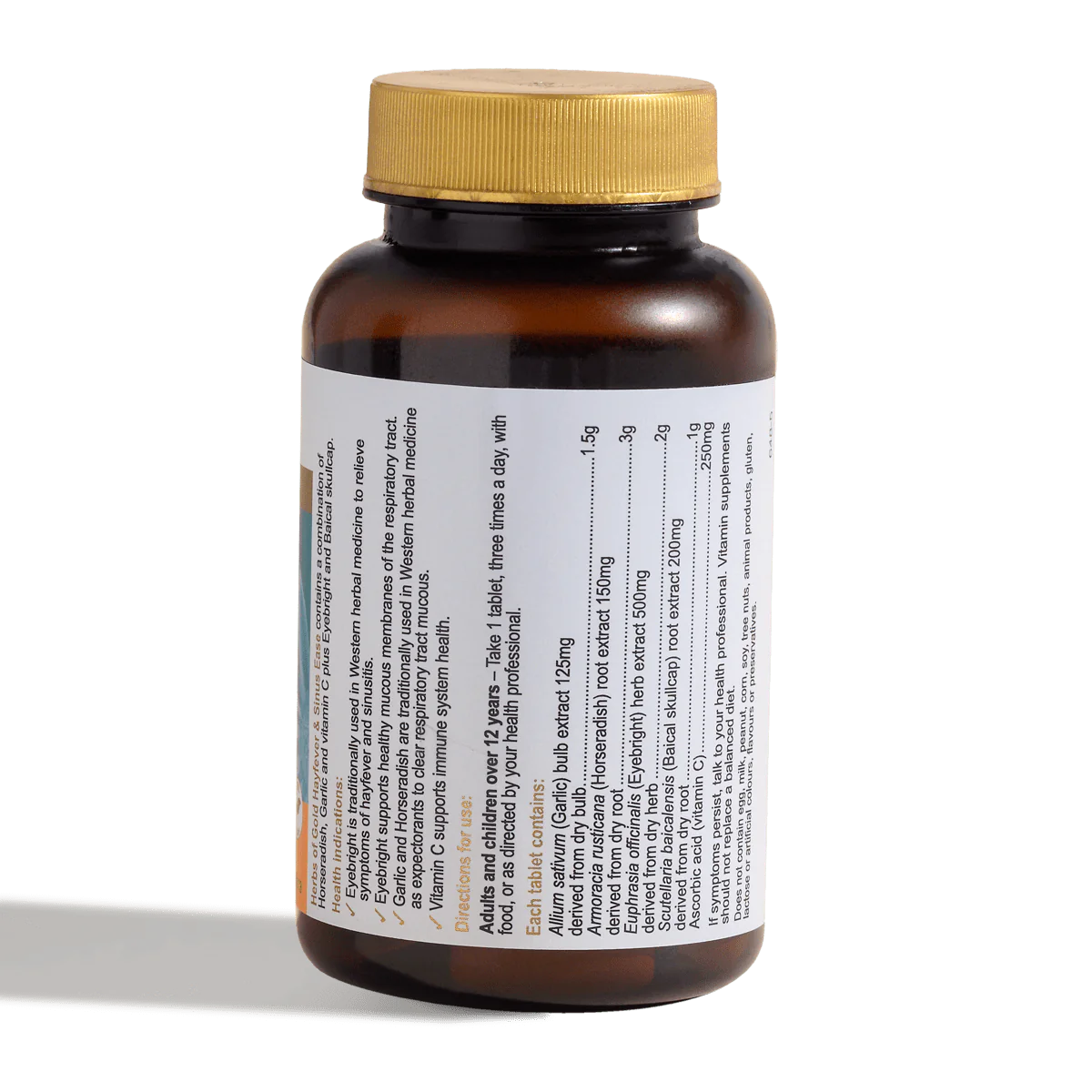 Herbs of Gold 花粉症和鼻窦缓解片 60 片