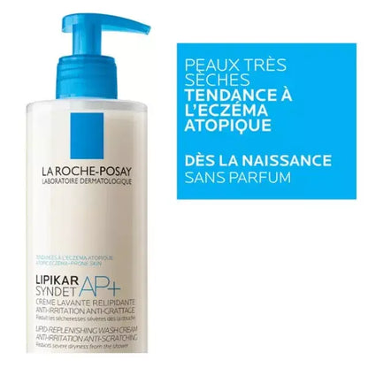 La Roche-Posay Lipikar Syndet AP+ Cream Wash 400ml