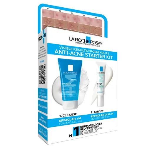 Bộ sản phẩm trị mụn La Roche Posay Effaclar M 