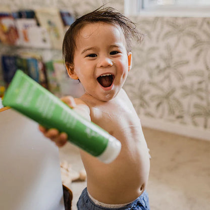 Kem dưỡng ẩm làm dịu da MooGoo Baby And Child không chứa dầu hạt 120g 