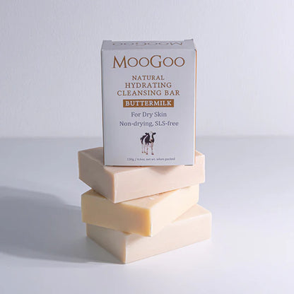 Thanh rửa mặt dưỡng ẩm MooGoo Fresh Buttermilk 130g 