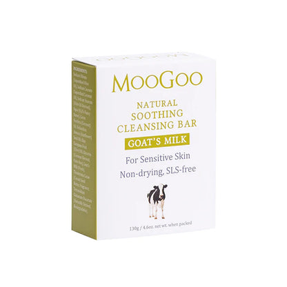 MooGoo Hydrating Cleansing Bar Goats Milk 130g