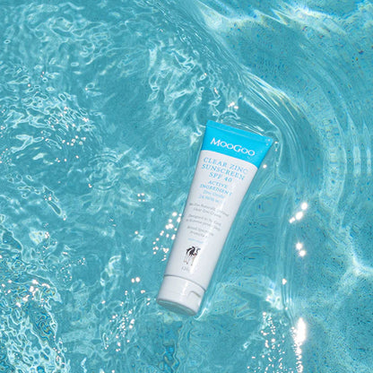 MooGoo Clear Zinc Sunscreen SPF40 120g
