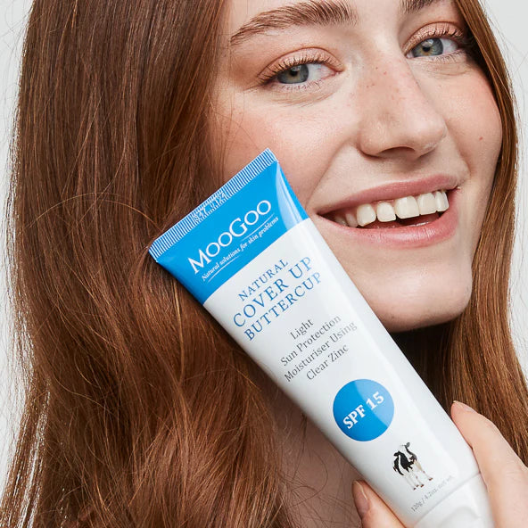 MooGoo Natural Cover Up Buttercup Moisturiser SPF 15 120g