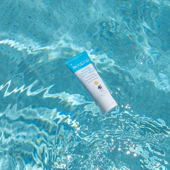 MooGoo Natural Tinted SPF40 Face Cream 50g