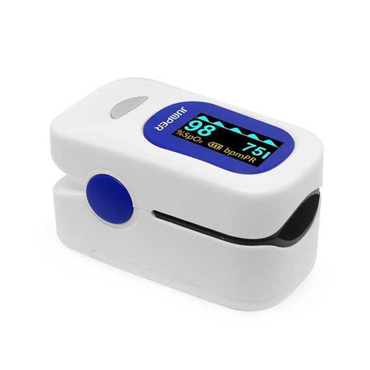 Jumper Finger Pulse Oximeter with Alarm Feature 1 Unit