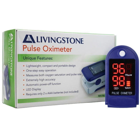Livingstone Finger Pulse Oximeter Adult and Youth Each