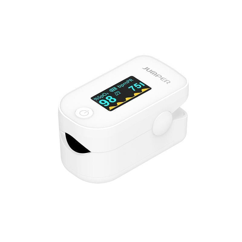 Jumper Finger Pulse Oximeter with Alarm Feature & Perfusion Index 1 Unit