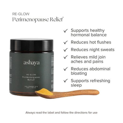 Ashaya Re-Glow Perimenopause Relief 120g