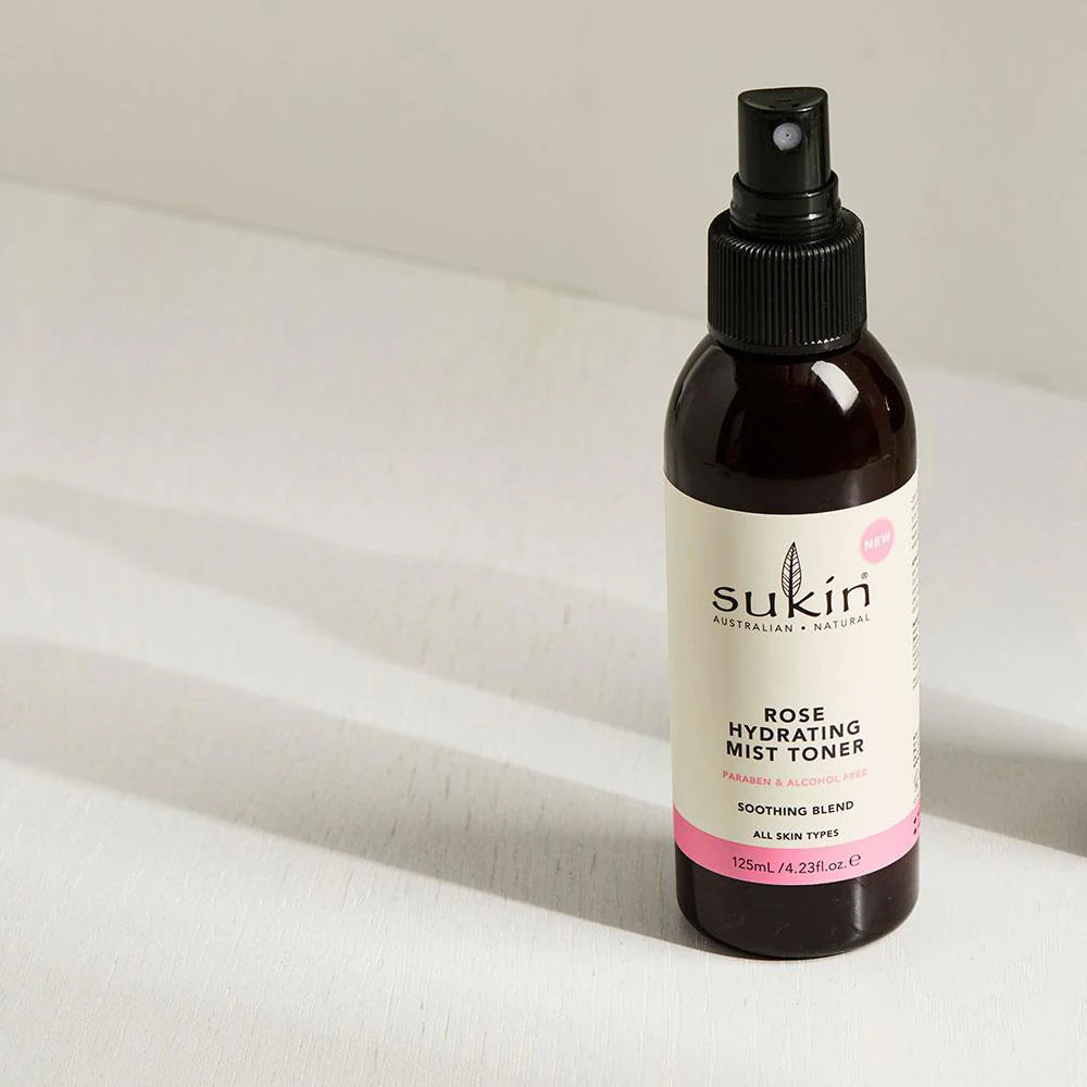 Nước hoa hồng Sukin Rose Hydrating Mist Toner 125ml 